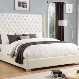 Bed queen hh323 white