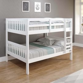 Bunk Bed 1015 - FullFull White