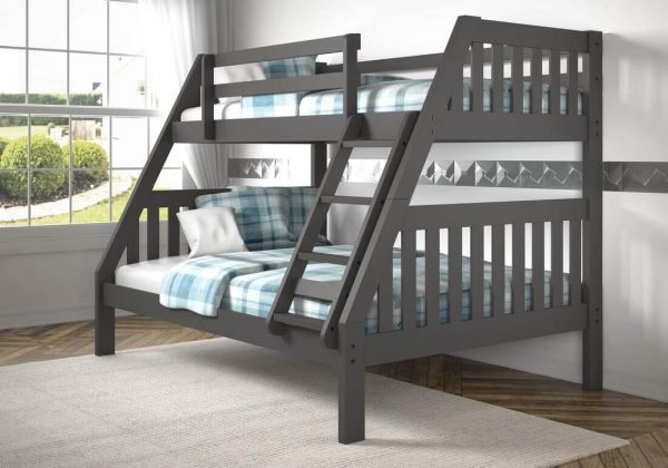 Bunk Bed 1018 - TwinFull Grey