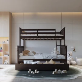 Bunk bed Trundle Espresso BB20