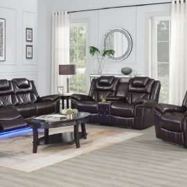 Reclining Set Alexa 3pc Power