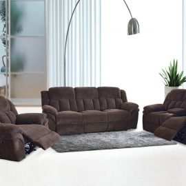 Reclining Set Sierra chocolate