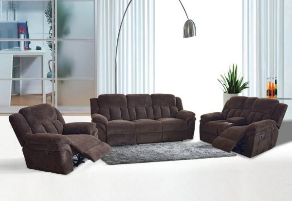 Reclining Set Sierra chocolate