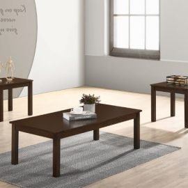 TABLE COFFEE 4711SET-BRN